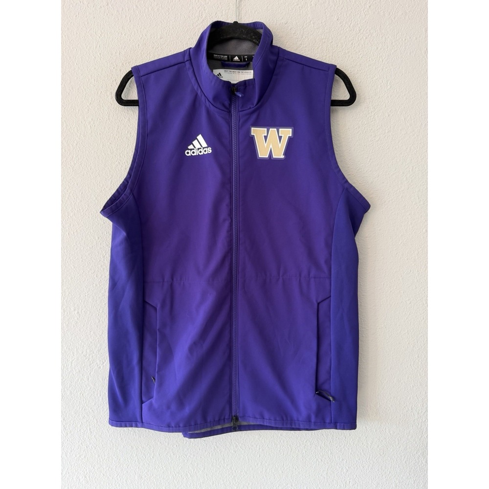 Adidas Washington Huskies Game Mode Aeroready Vest Sz Small
